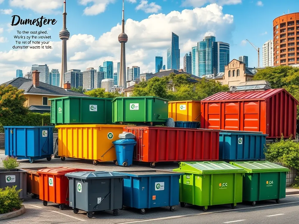 Insightful Dumpster Rental Reviews in Toronto: What to Expect